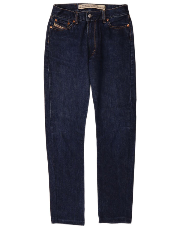 Diesel Womens Slim Jeans W28 L30 Navy Blue Cotton