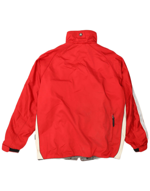 Phenix Mens Ski Jacket IT 46 Small Red Colourblock Polyester