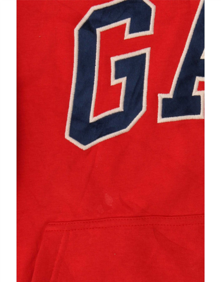 Gap Mens Graphic Hoodie Jumper Medium Red