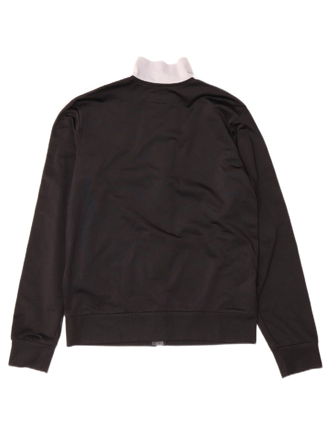 CONVERSE Boys Tracksuit Top Jacket 12-13 Years Large Black Colourblock