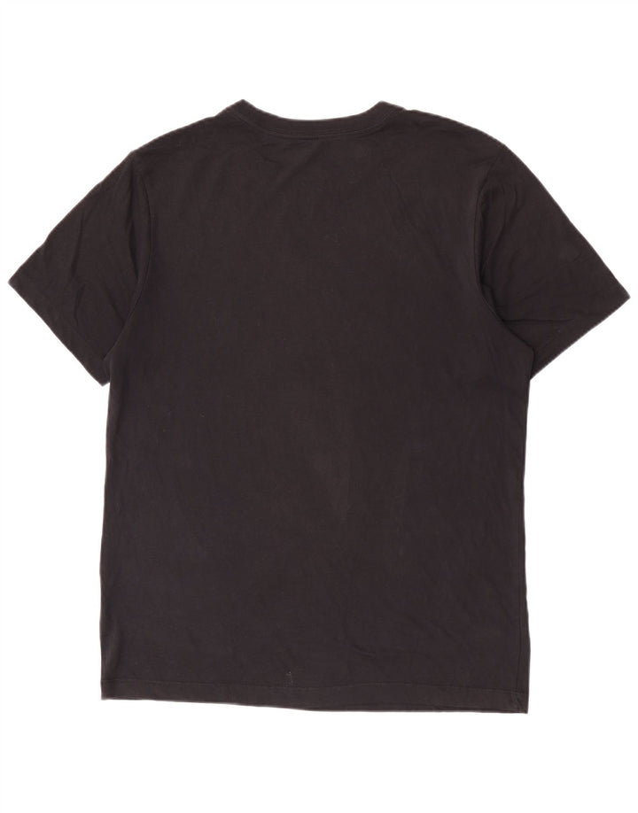 Nike Mens Dri Fit Graphic T-Shirt Top Medium Black