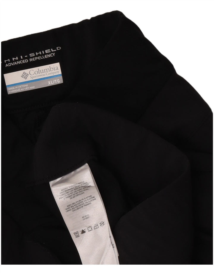 Columbia Womens Omni-Shield Mini Skirt XL W36  Black Nylon
