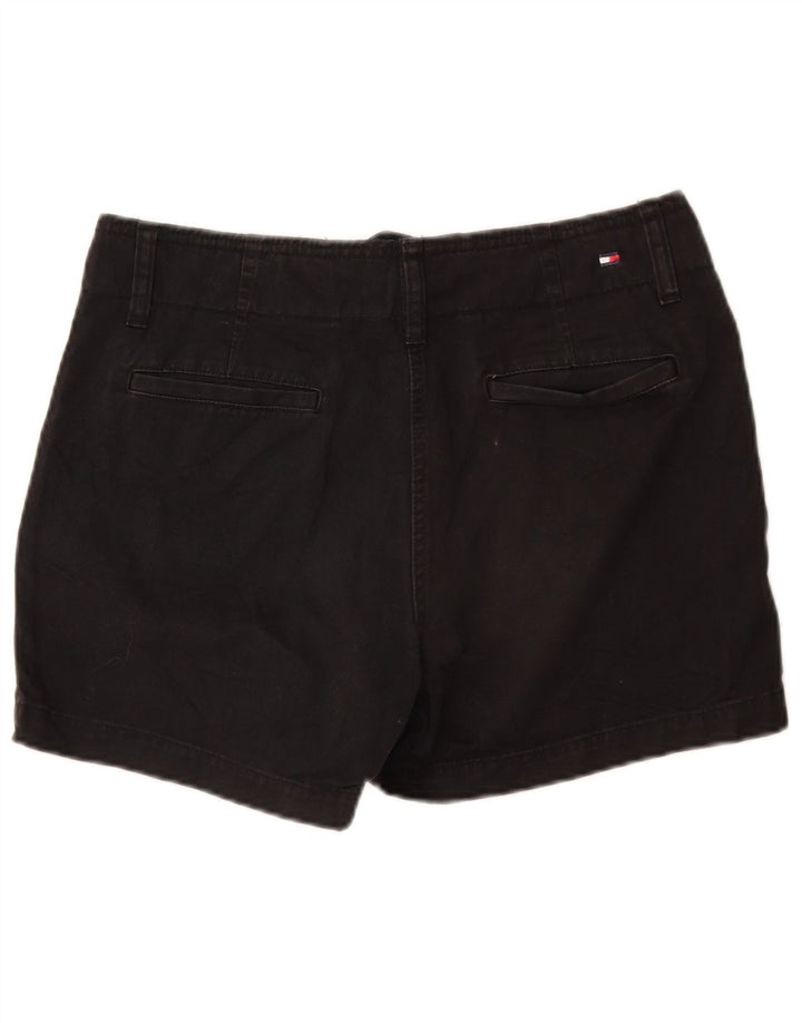 Tommy Hilfiger Womens Chino Shorts US 8 Medium W30 Black Cotton
