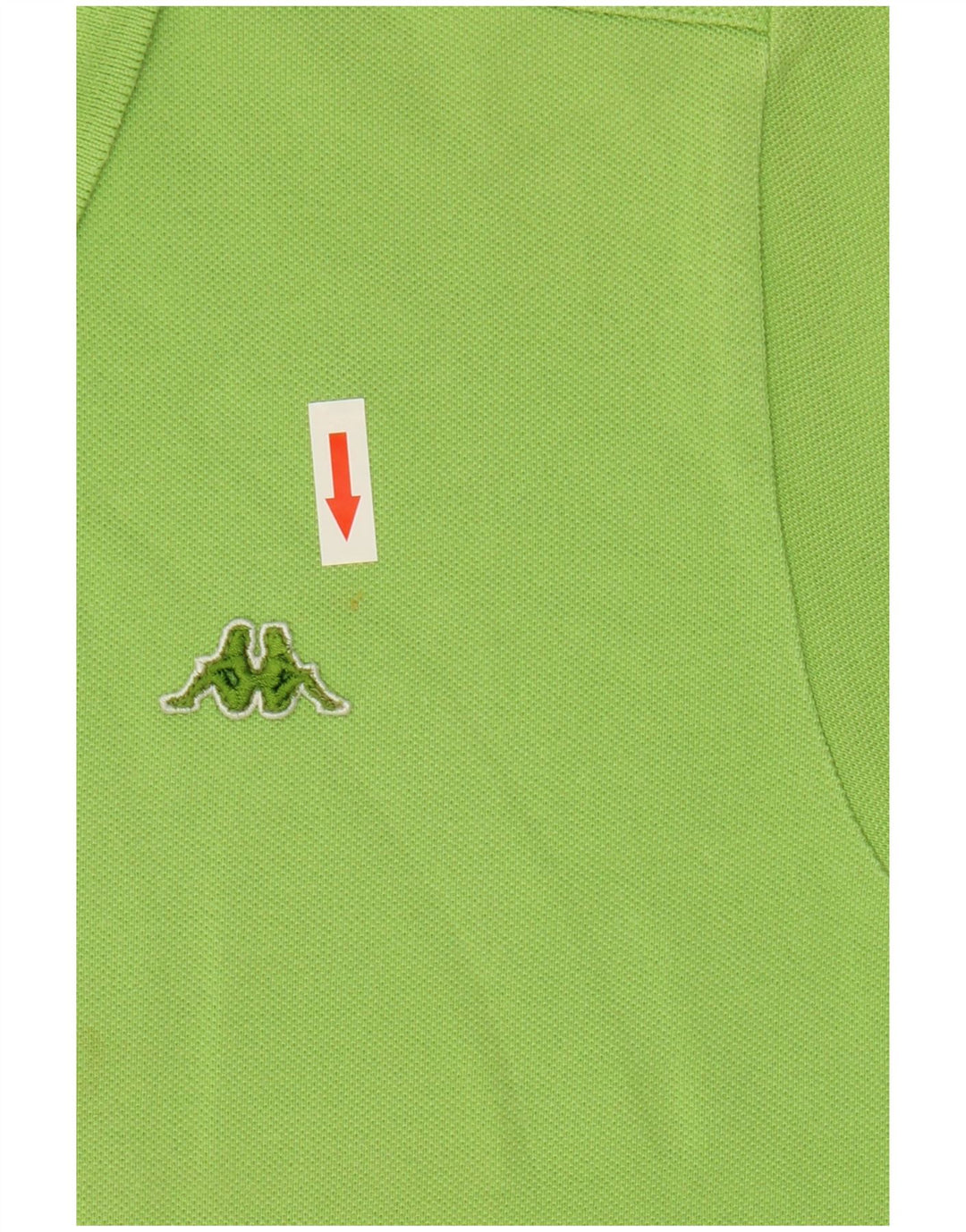 Kappa Mens Polo Shirt Small Green Cotton