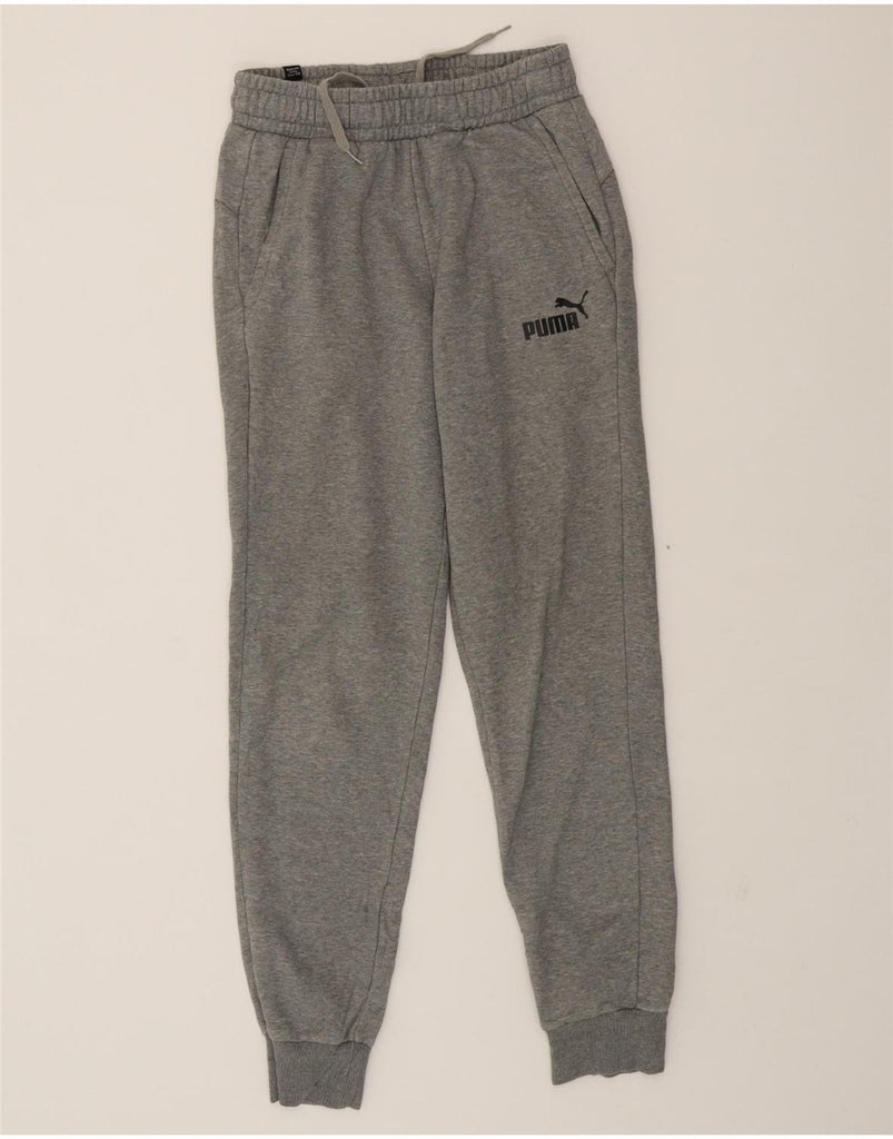 PUMA Womens Tracksuit Trousers Joggers UK 8 Small  Grey Cotton Vintage Puma and Second-Hand Puma from Messina Hembry 