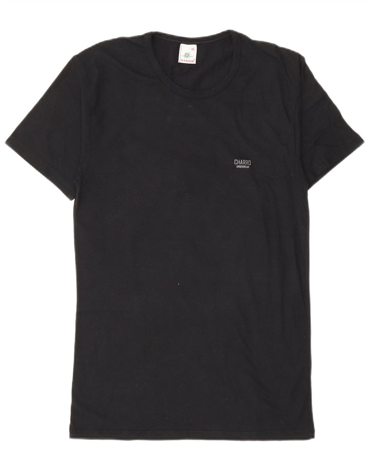 El Charro Mens T-Shirt Top XL Black
