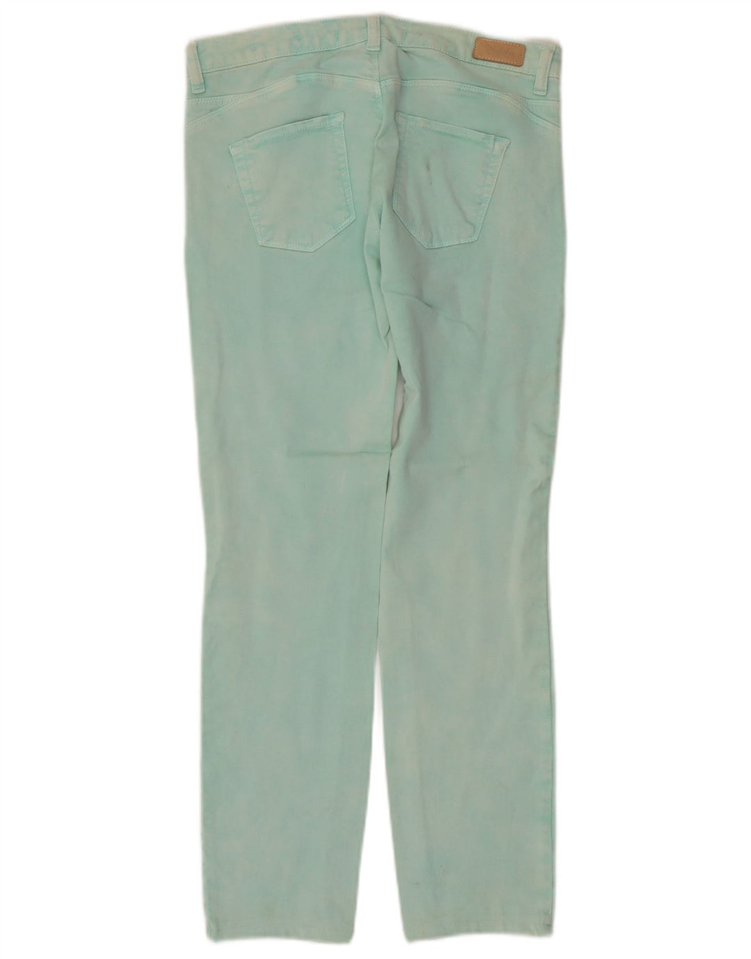 Zara Womens Trafaluc Straight Jeans EU 40 Medium W30 L28 Turquoise