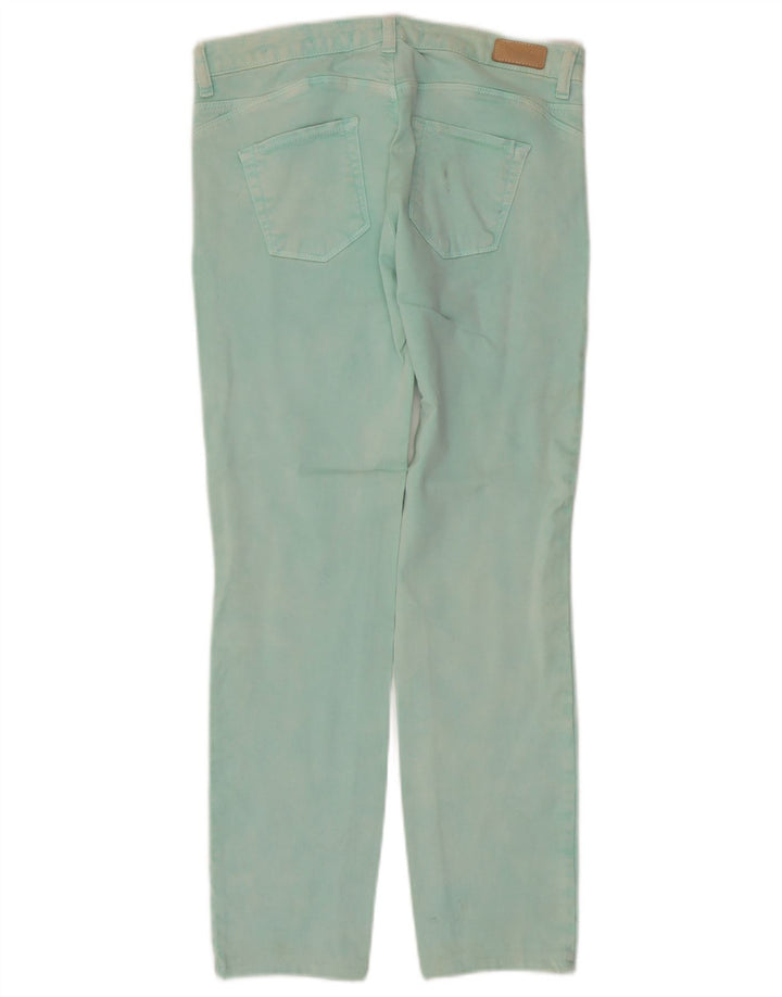 Zara Womens Trafaluc Straight Jeans EU 40 Medium W30 L28 Turquoise