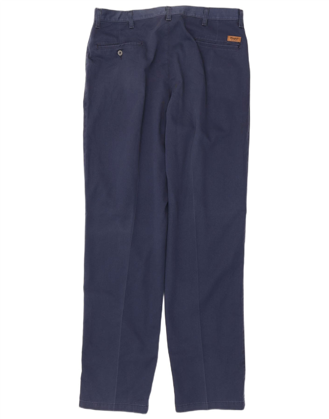 WRANGLER Mens Riata Pegged Chino Trousers W38 L36 Navy Blue Cotton