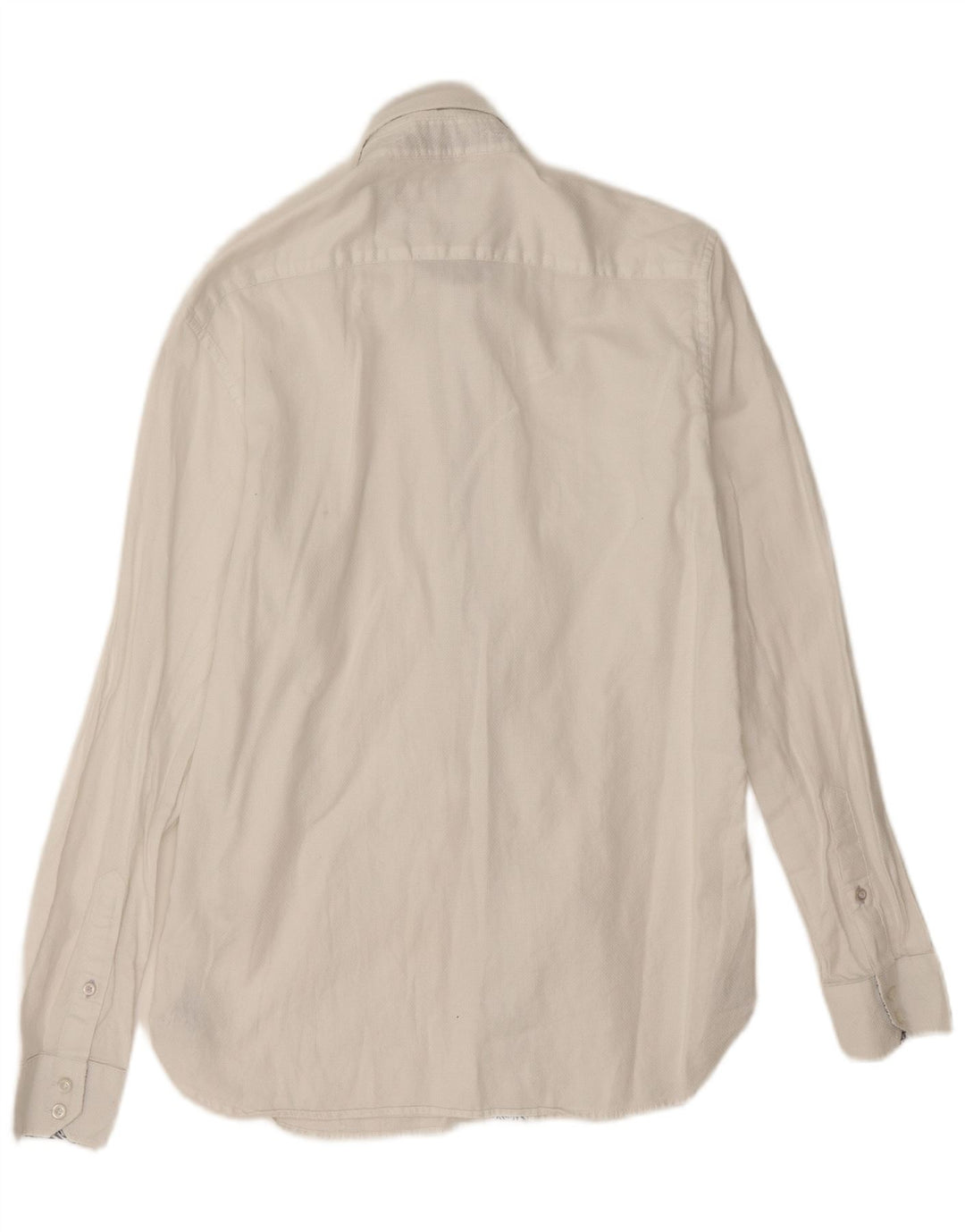 Ted Baker Mens Regular Fit Shirt Size 15 1/2 Medium White Cotton