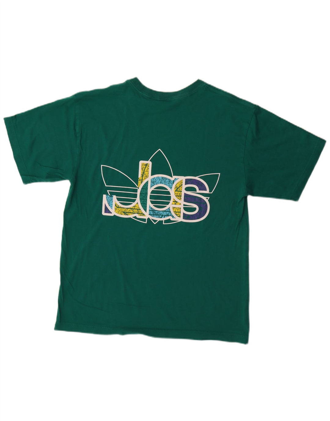 Adidas Mens Graphic T-Shirt Top Medium Green