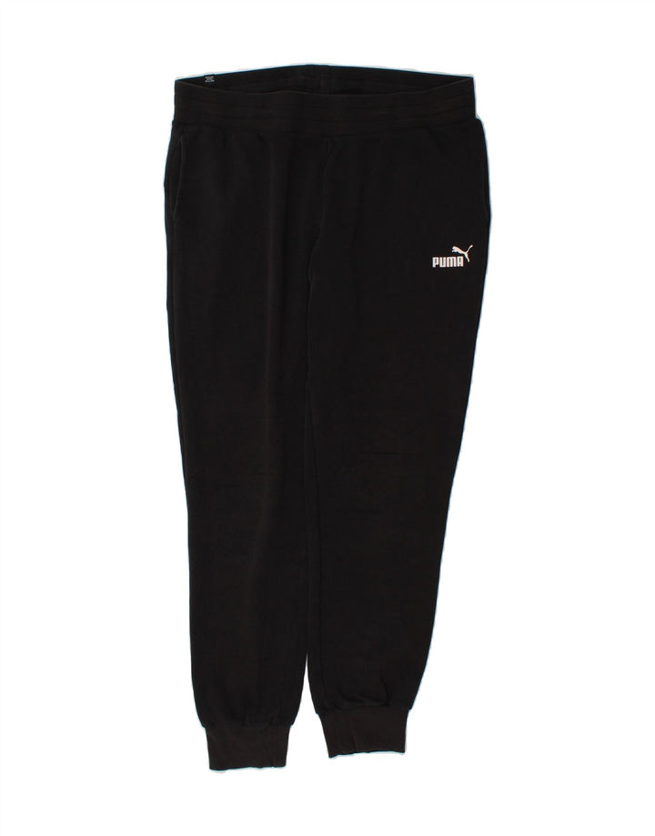 PUMA Womens Tracksuit Trousers Joggers UK 16 Large Black Vintage Puma and Second-Hand Puma from Messina Hembry 