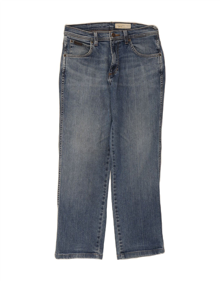 WRANGLER Mens Utah Straight Jeans W30 L28 Blue Vintage Wrangler and Second-Hand Wrangler from Messina Hembry 