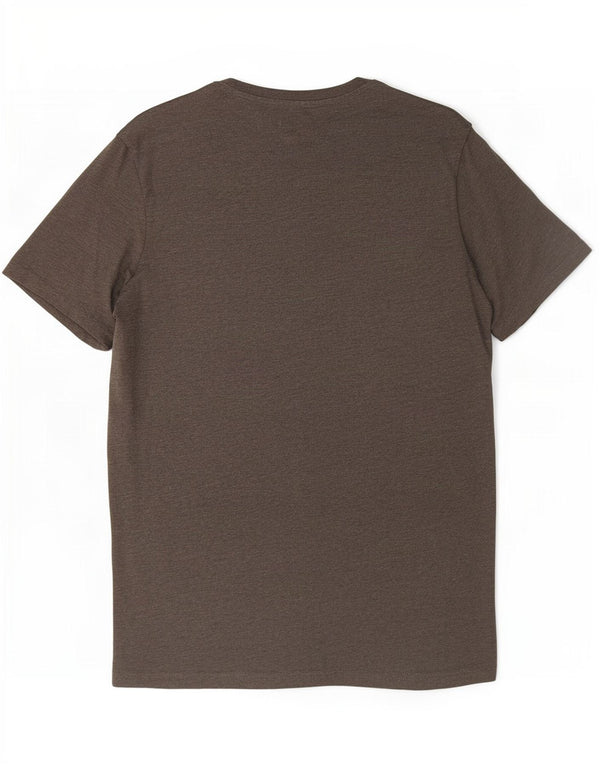 Jack & Jones Mens Graphic T-Shirt Top Large Grey Cotton