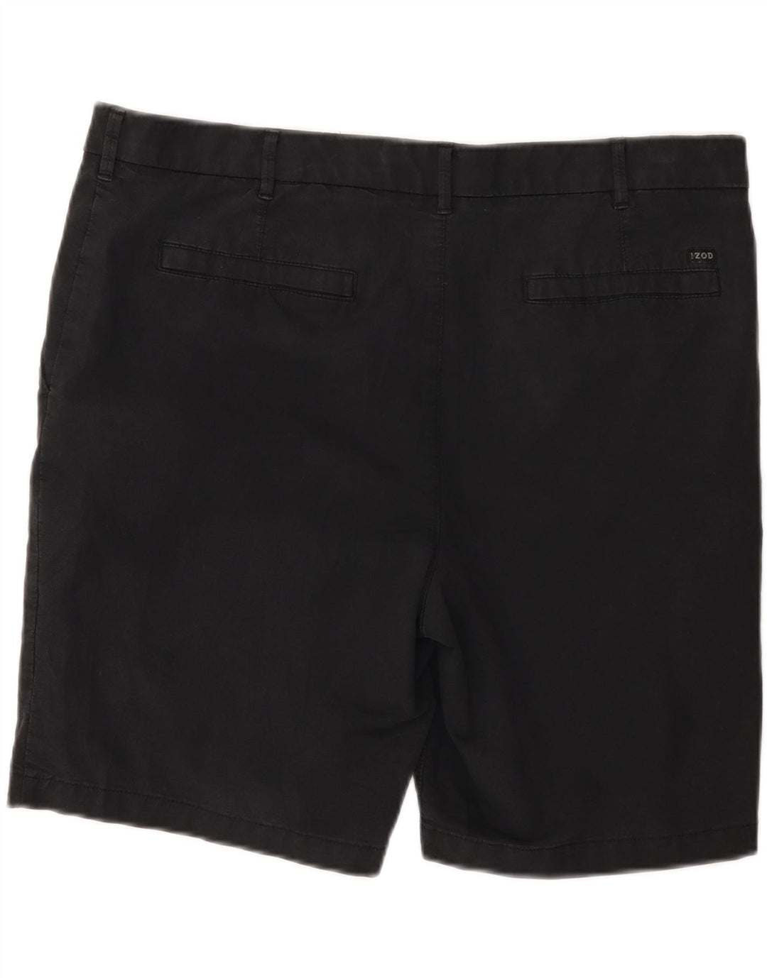 IZOD Mens Chino Shorts W40 XL Black Cotton Vintage Izod and Second-Hand Izod from Messina Hembry 