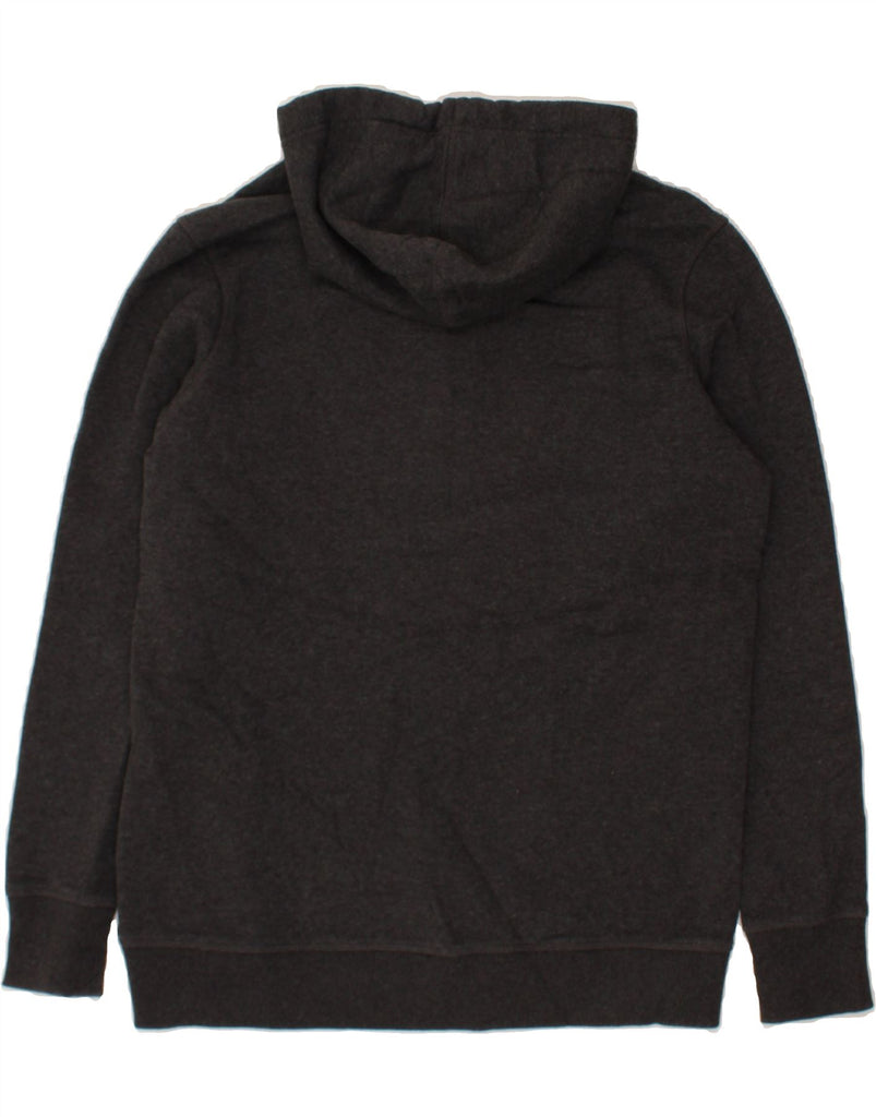 EDDIE BAUER Womens Hoodie Jumper UK 16 Large Grey Cotton Vintage Eddie Bauer and Second-Hand Eddie Bauer from Messina Hembry 