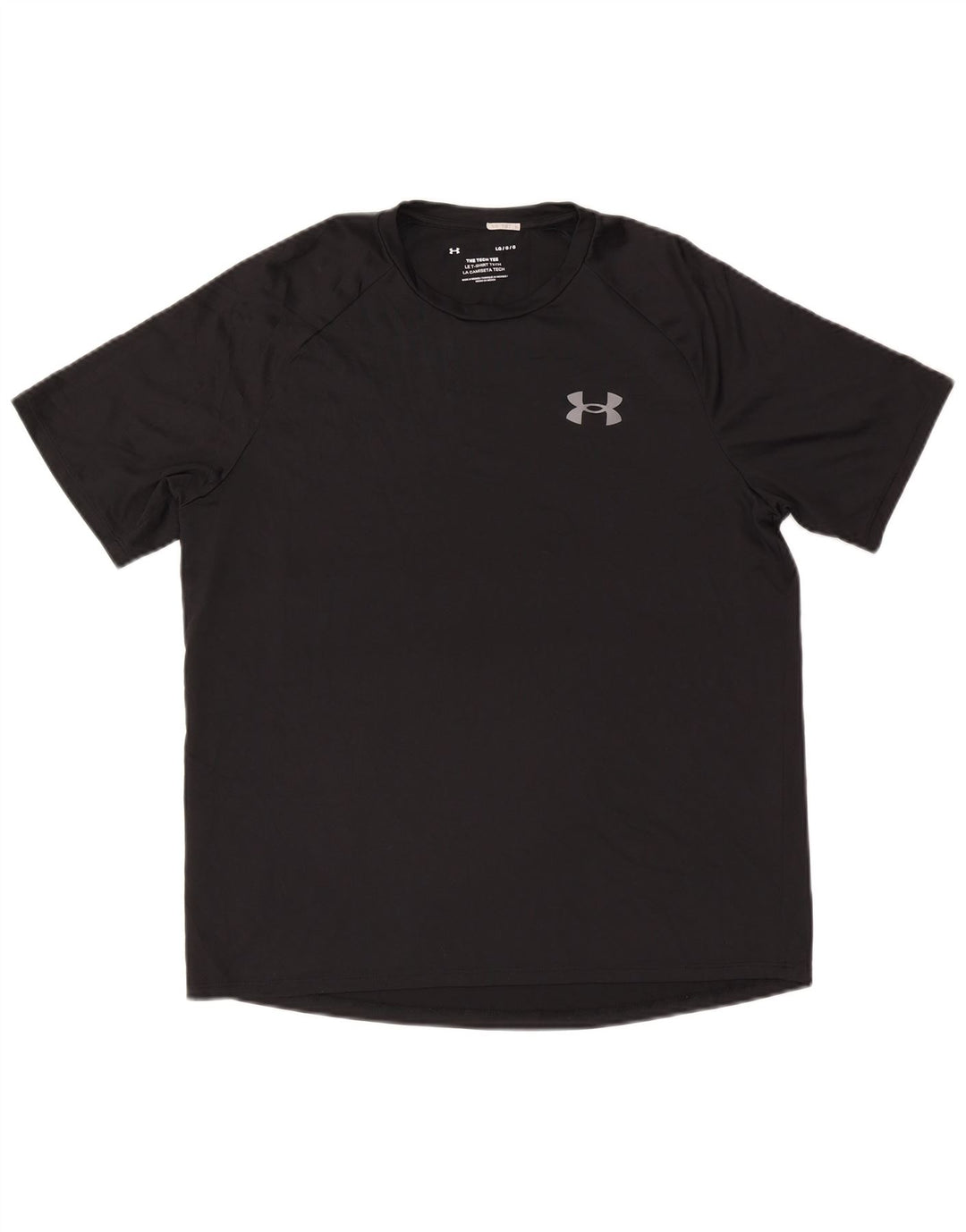 Under Armour Mens T-Shirt Top Large Black