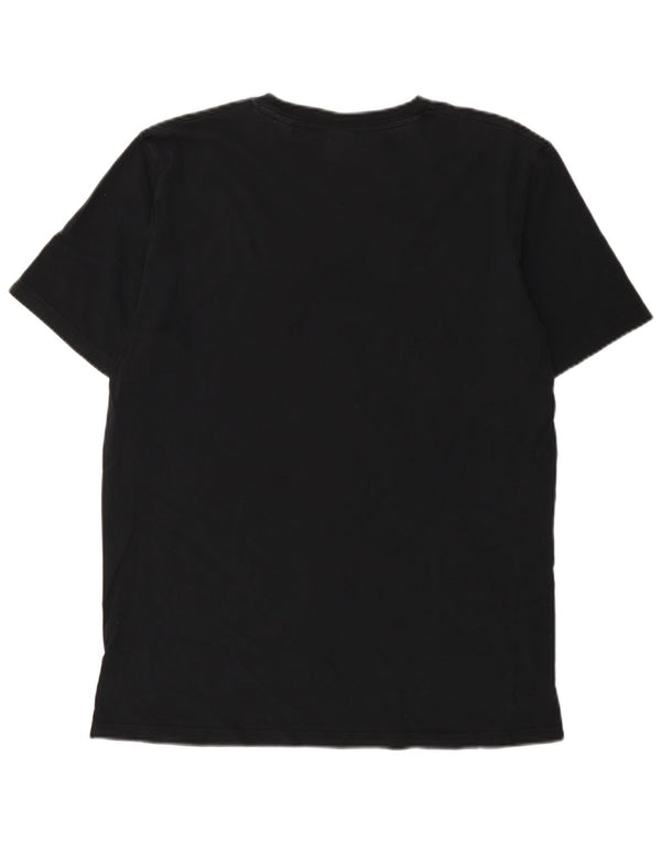 Scotch & Soda Mens Amsterdam Couture T-Shirt Top Large Black