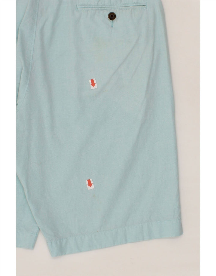 J. CREW Mens Rivington Chino Shorts W33 Medium Turquoise Cotton Vintage J. Crew and Second-Hand J. Crew from Messina Hembry 