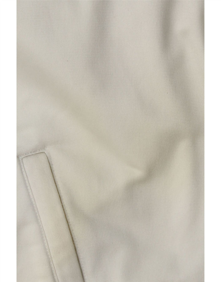 DIADORA Mens Graphic Tracksuit Top Jacket Large White Colourblock