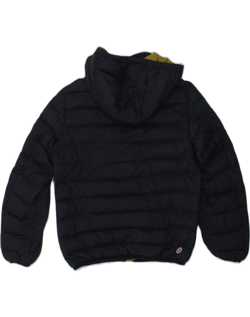 COLMAR Boys Hooded Padded Jacket 7-8 Years Navy Blue | Vintage Colmar | Thrift | Second-Hand Colmar | Used Clothing | Messina Hembry 