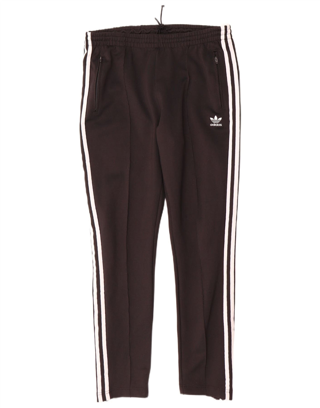 Adidas Womens Tracksuit Trousers UK 14 Medium Black Cotton