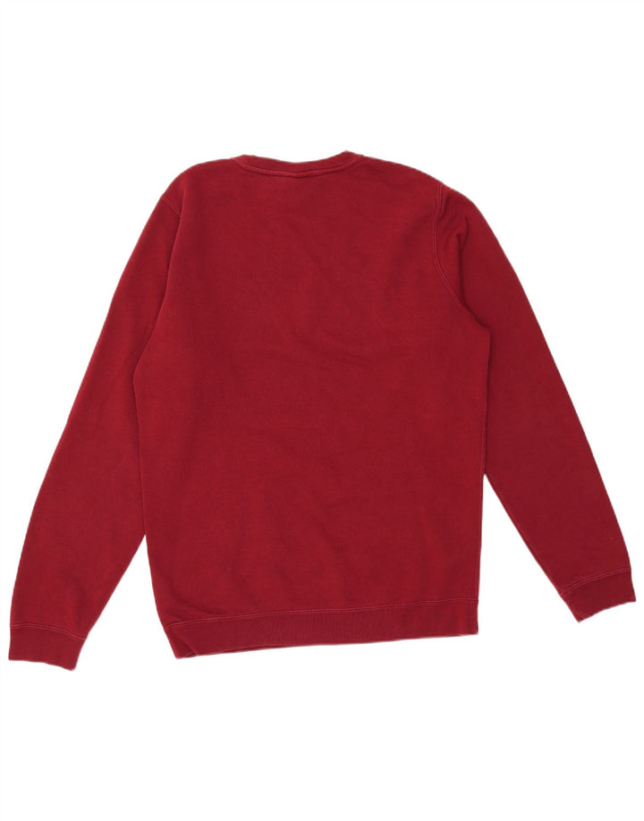 Nike Mens Sweatshirt Jumper Small Red Cotton