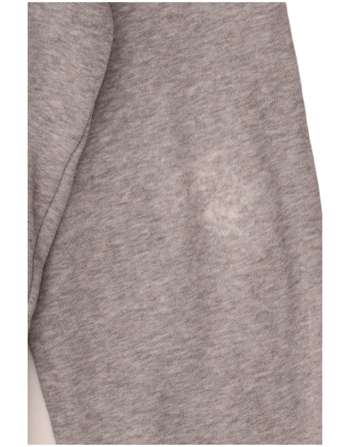 Reebok Mens Graphic Sweatshirt Jumper Medium Grey Cotton