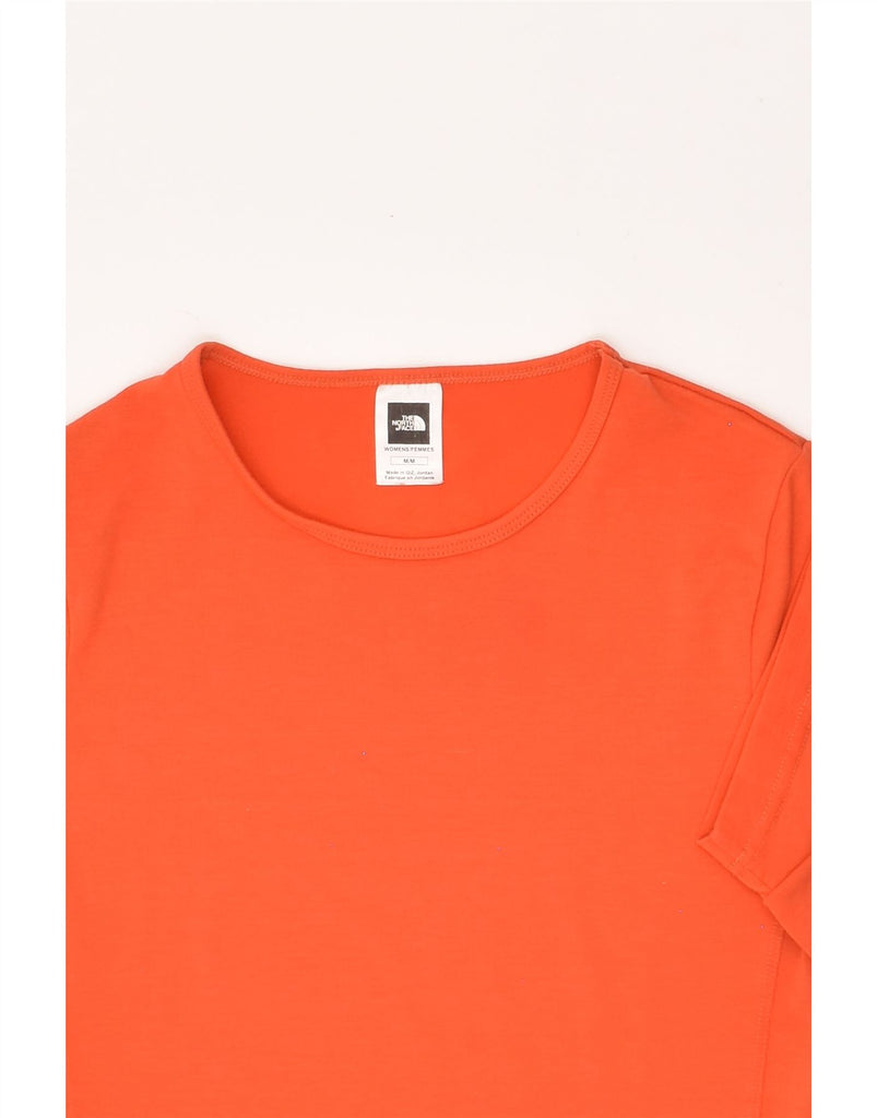 THE NORTH FACE Womens T-Shirt Top UK 12 Medium Orange | Vintage The North Face | Thrift | Second-Hand The North Face | Used Clothing | Messina Hembry 