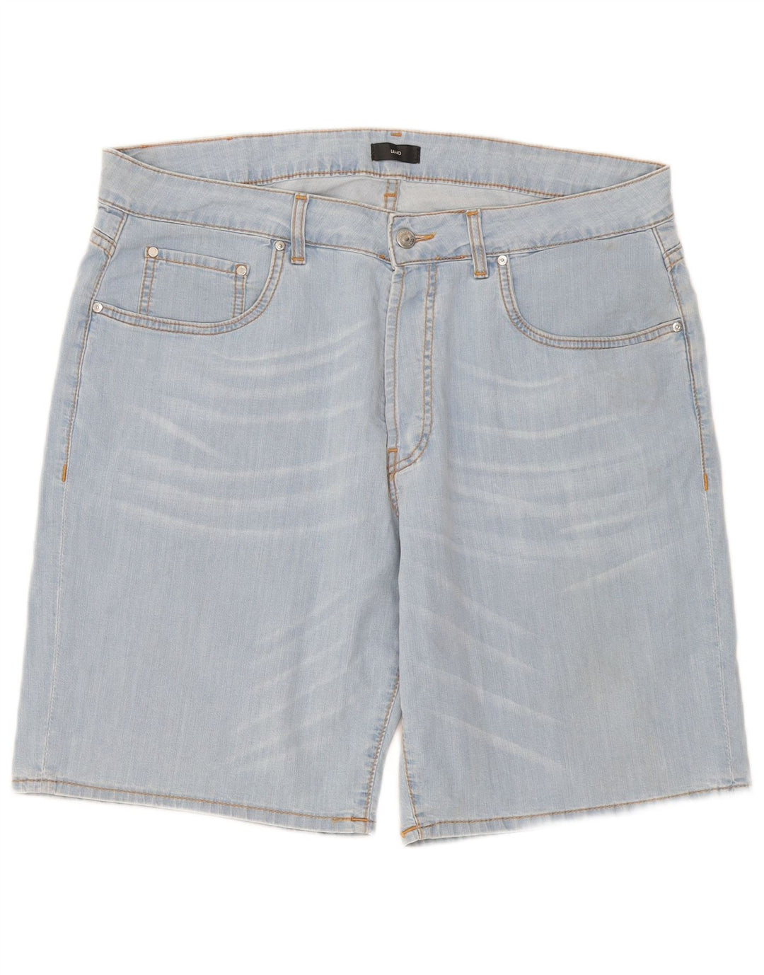 Liu Jo Mens Denim Shorts W38 XL Blue Cotton