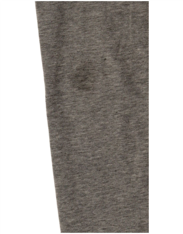 NIKE Womens Graphic Leggings UK 10 Small  Grey Cotton
