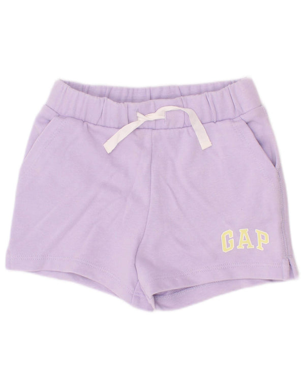 Gap Baby Girls Graphic Sport Shorts 18-24 Months Purple Cotton