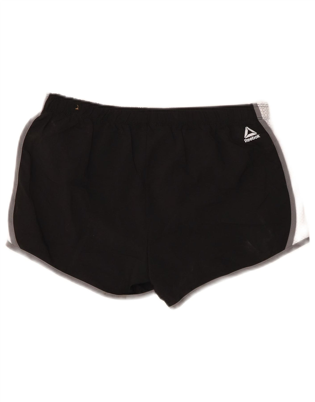 REEBOK Mens Graphic Sport Shorts Small  Black Colourblock