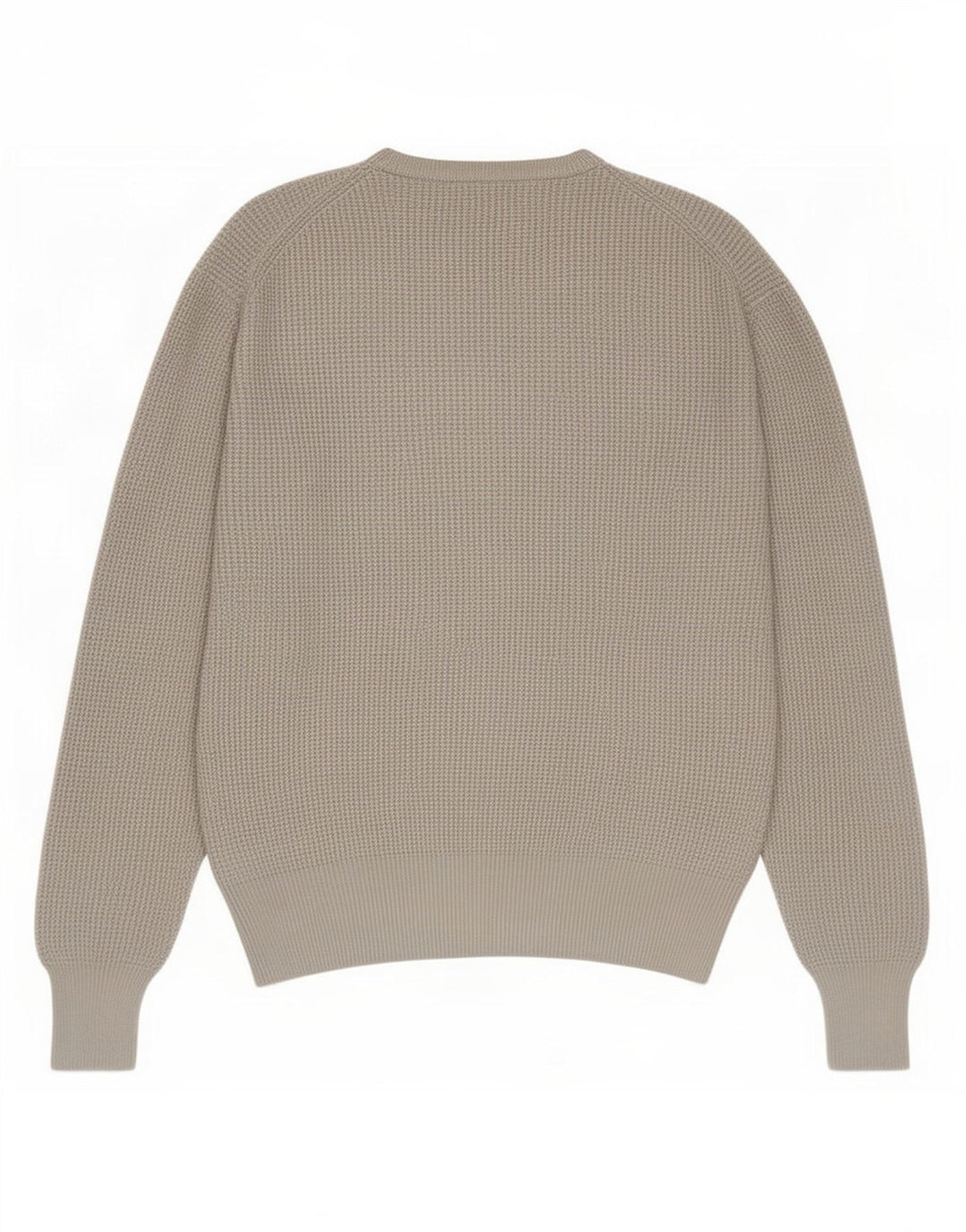 All Saints Mens Crew Neck Jumper Sweater Medium Grey Cotton
