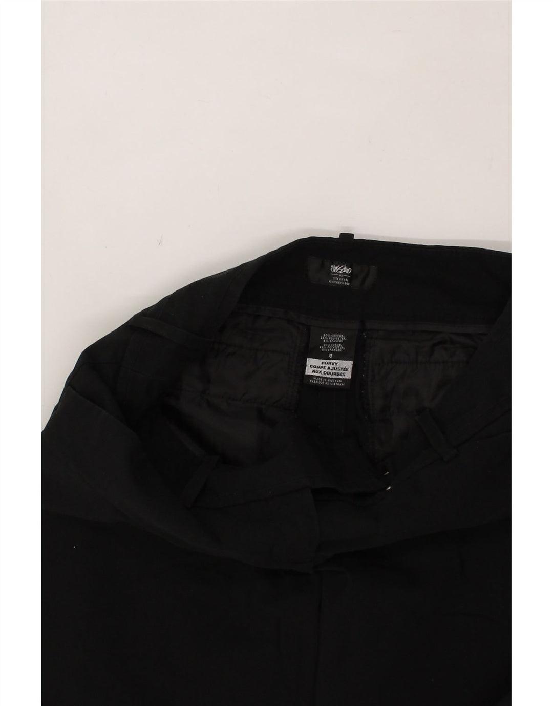 MOSSIMO Womens Curvy Bootcut Casual Trousers US 6 Medium W32 L31 Black Vintage Mossimo and Second-Hand Mossimo from Messina Hembry 