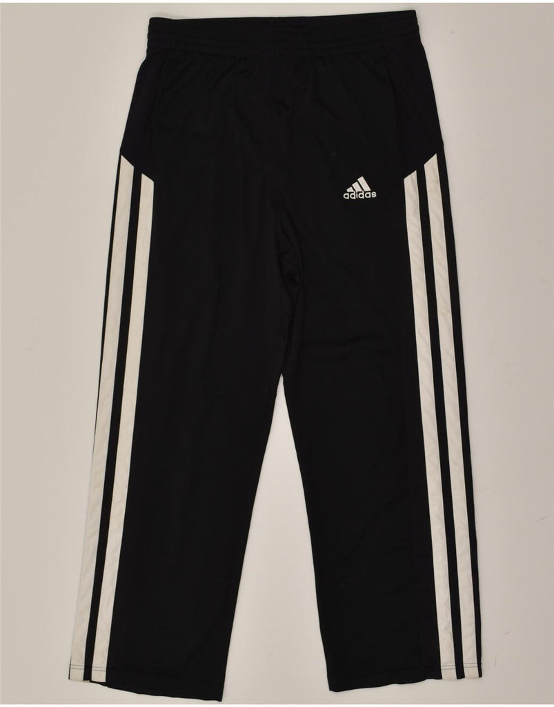 ADIDAS Mens Tracksuit Trousers Large Black Polyester | Vintage Adidas | Thrift | Second-Hand Adidas | Used Clothing | Messina Hembry 