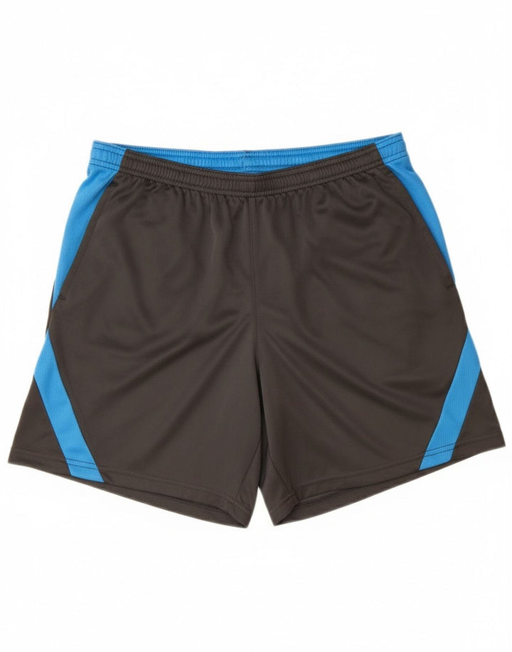 Nike Mens Dri Fit Sport Shorts Large Black Colourblock Polyester