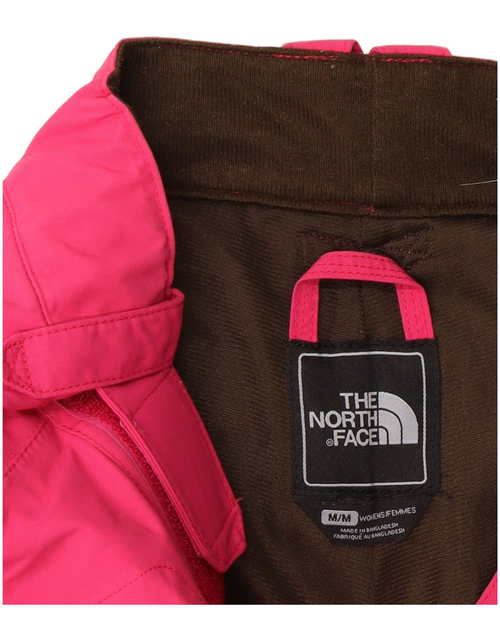 The North Face Womens Ski Trousers UK 14 Medium  Pink Nylon