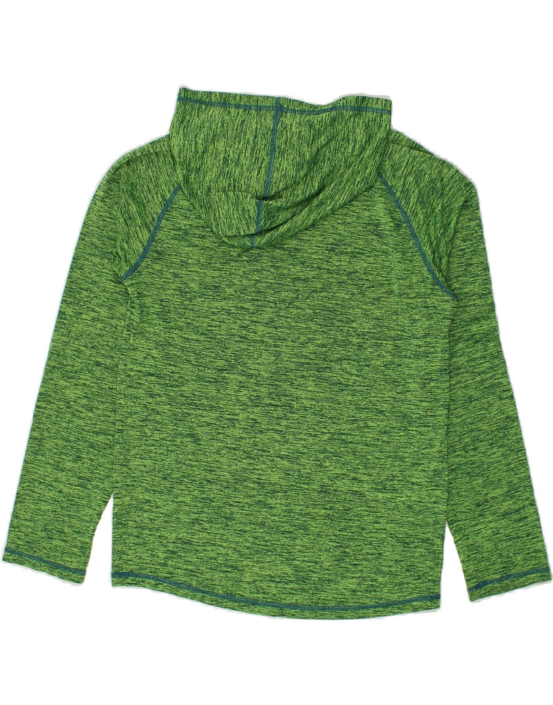 UNDER ARMOUR Boys Graphic Hoodie Jumper 15-16 Years XL Green Flecked | Vintage Under Armour | Thrift | Second-Hand Under Armour | Used Clothing | Messina Hembry 