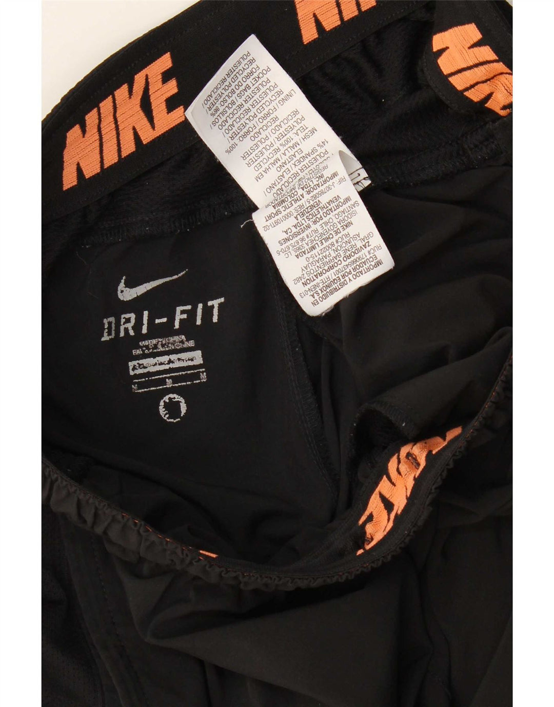 Nike Mens Dri Fit Sport Shorts Medium  Black Colourblock Polyester