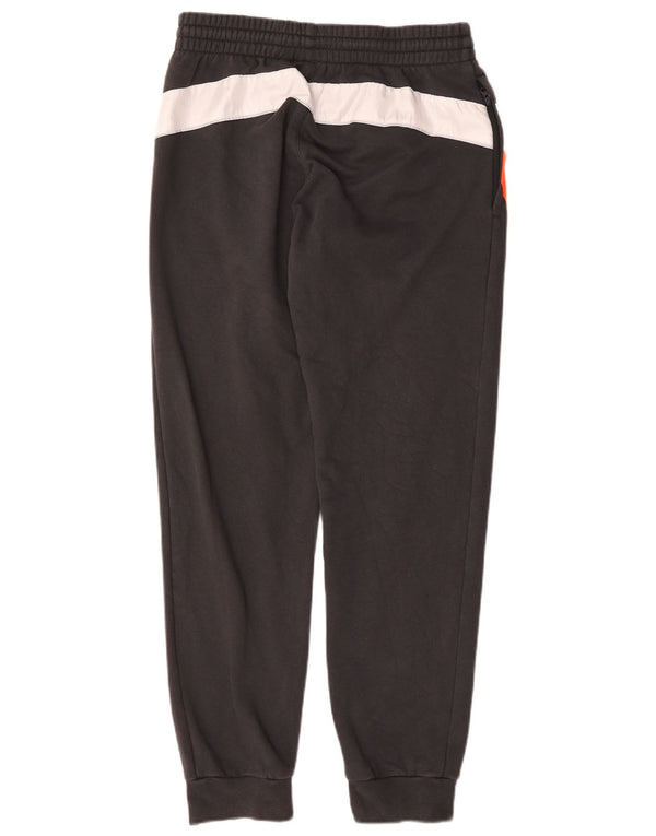 Adidas Mens Tracksuit Trousers Joggers Medium Black Colourblock Cotton