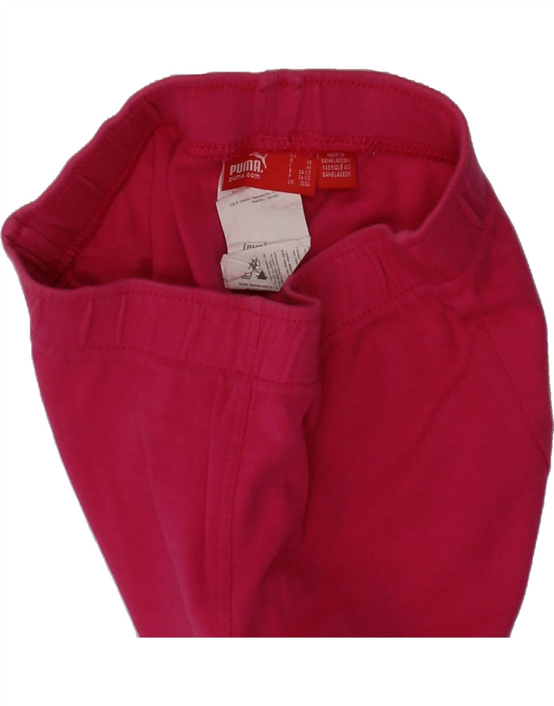 PUMA Baby Girls Sport Shorts 18-24 Months  Pink Cotton Vintage Puma and Second-Hand Puma from Messina Hembry 