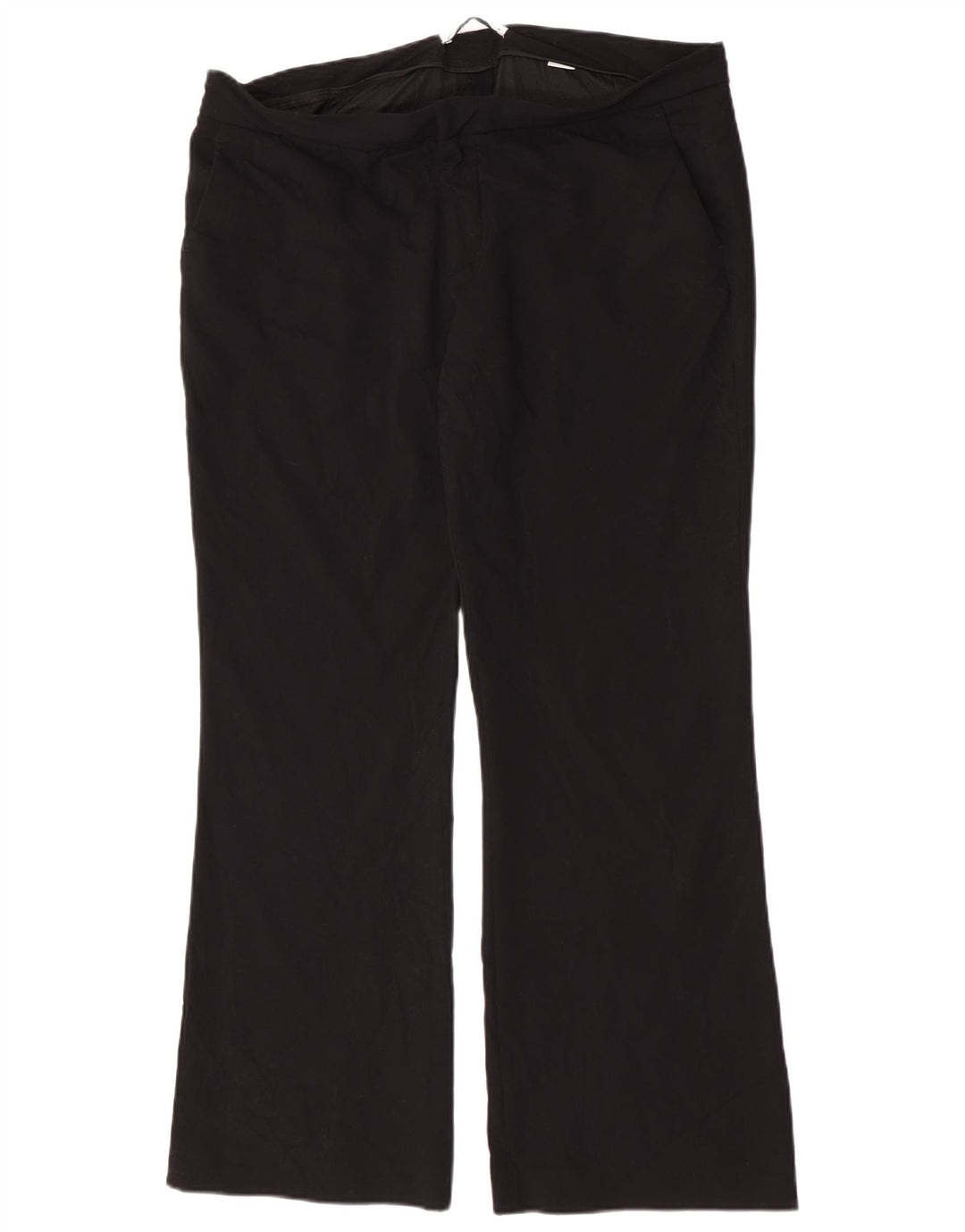 Zara Womens Bootcut Casual Trousers 2XL W38 L32 Black