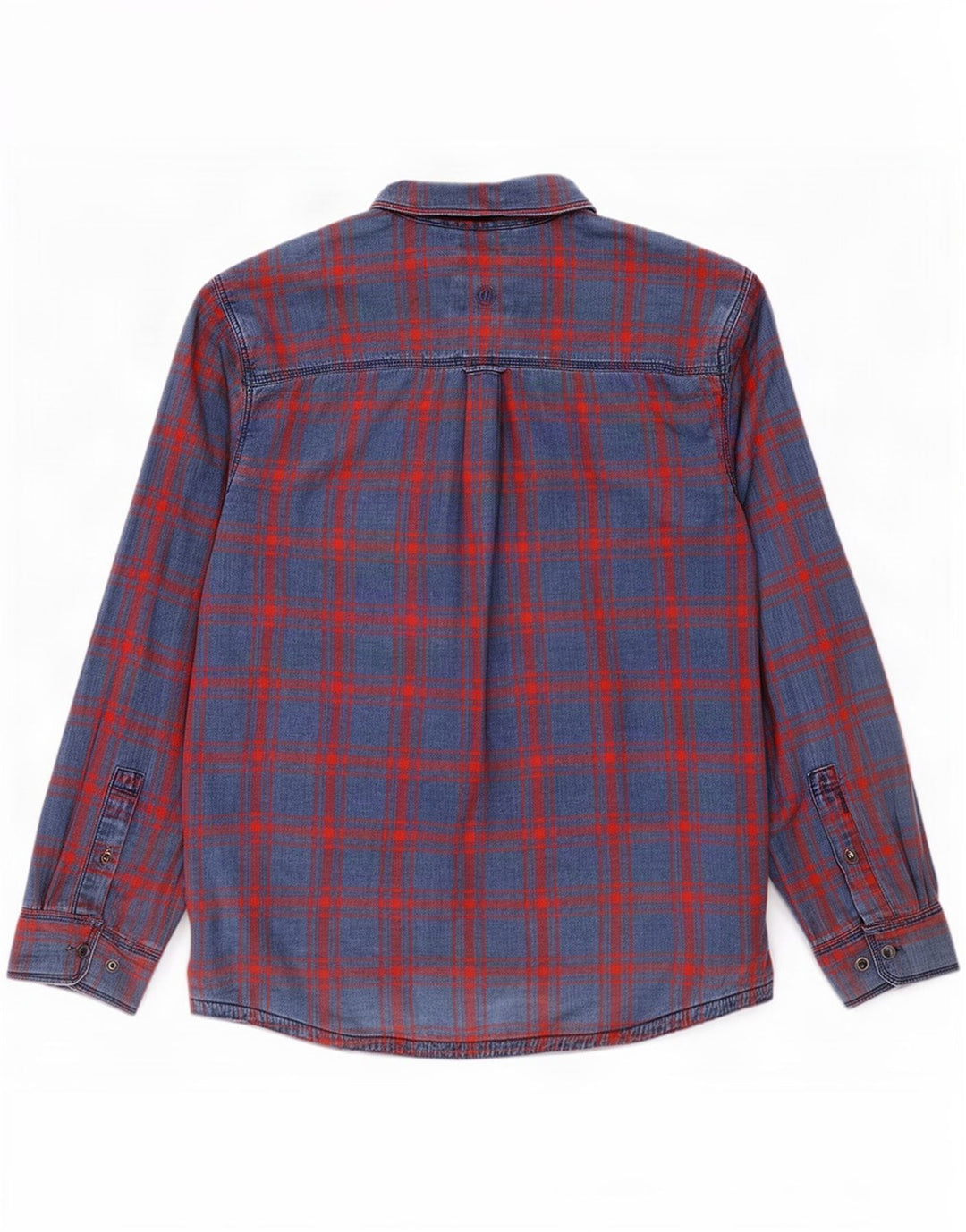 Fat Face Mens Indigo Shirt 2XL Blue Check Cotton