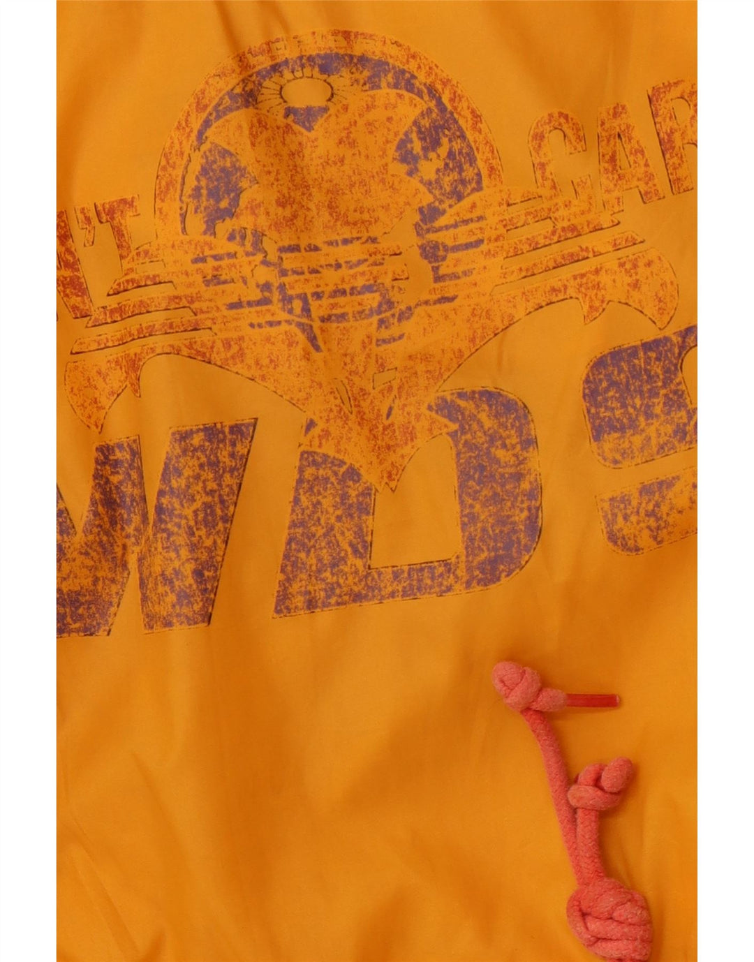 UNIFORM Mens Loose Fit Pullover Rain Jacket UK 38 Medium Orange