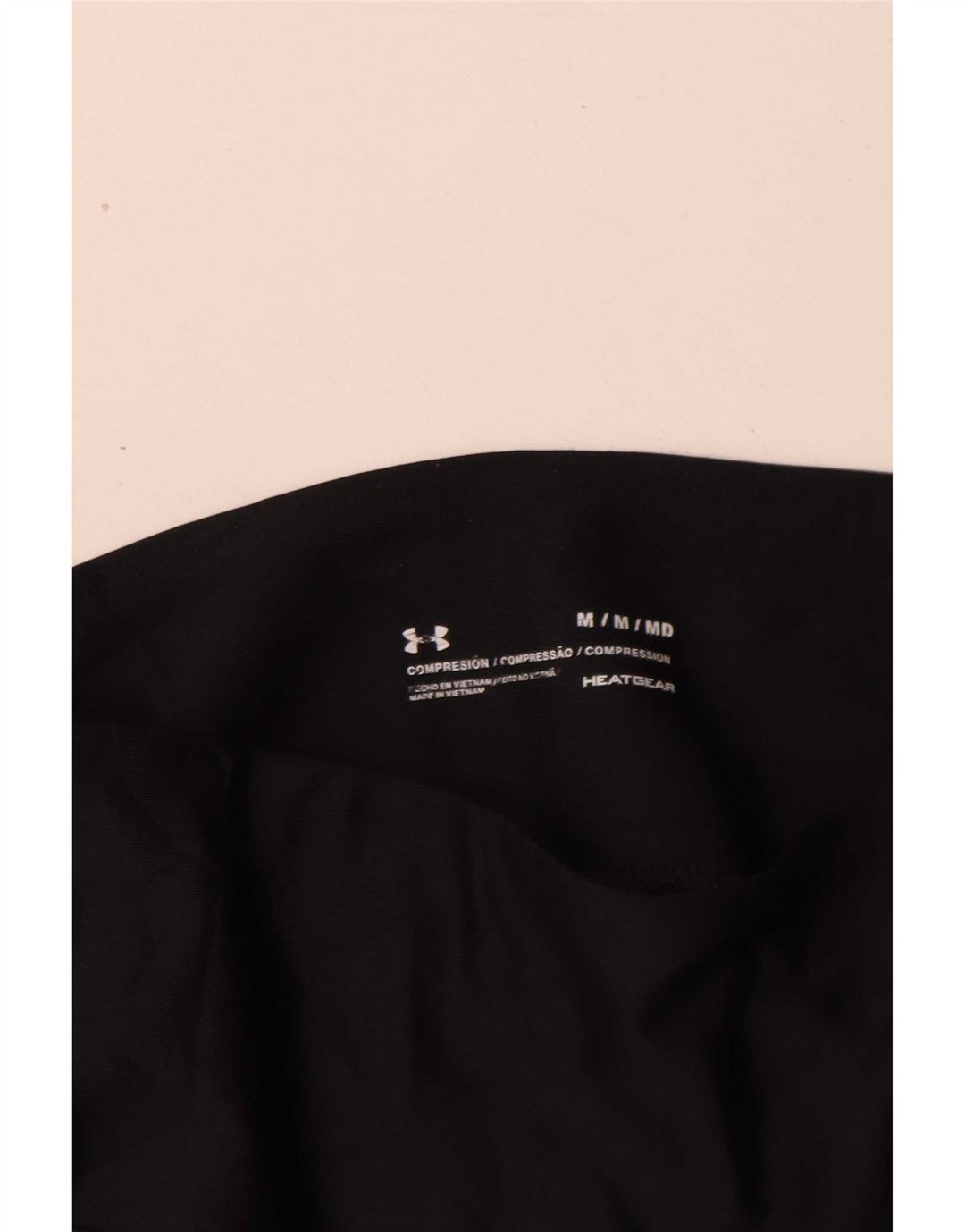 Under Armour Womens Leggings UK 14 Medium Black Polyester