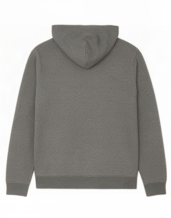 Champion Mens Graphic Hoodie Jumper Small Grey Cotton