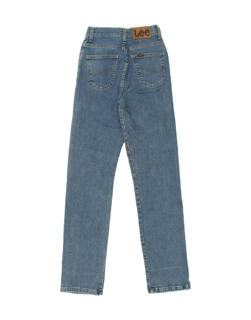 LEE Womens Straight Jeans W27 L33 Blue Cotton | Vintage Lee | Thrift | Second-Hand Lee | Used Clothing | Messina Hembry 