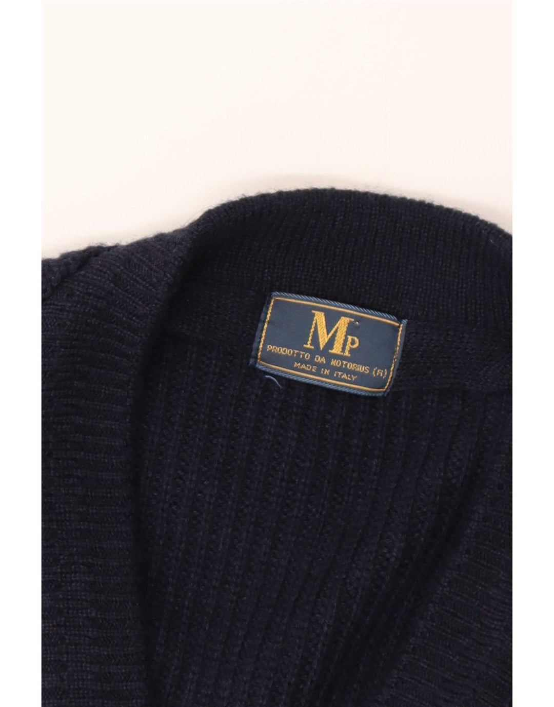 MP Mens Cardigan Sweater XL Navy Blue