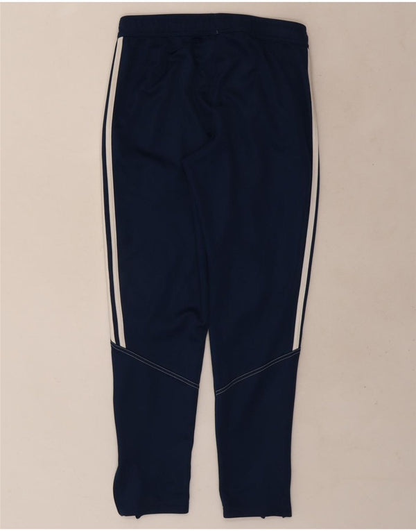 Adidas Mens Tracksuit Trousers Medium Navy Blue Polyester